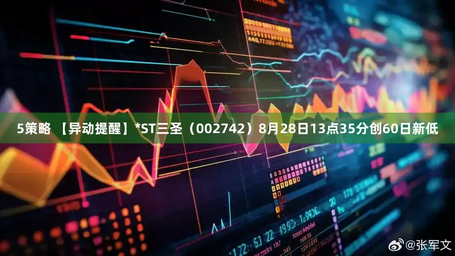 5策略 【异动提醒】*ST三圣（002742）8月28日13点35分创60日新低