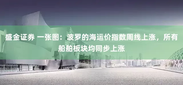 盛金证券 一张图：波罗的海运价指数周线上涨，所有船舶板块均同步上涨